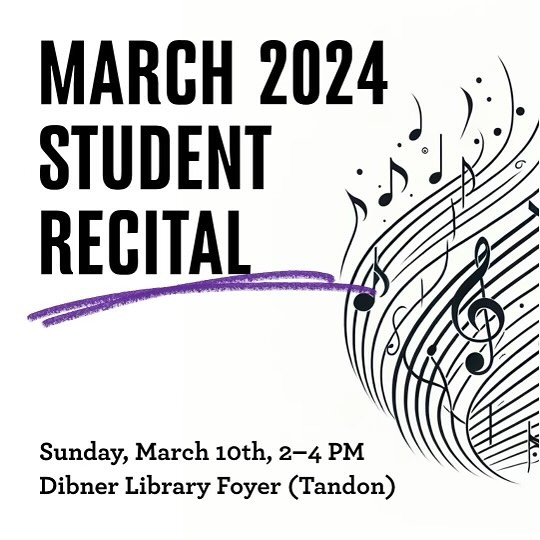 March Student Recital event cover
